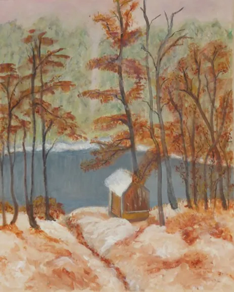 Winterliche Ruhe am See 2025